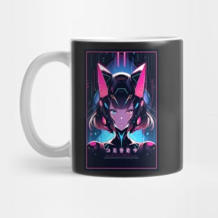 Anime Cat Girl | Quality Anime Design | Chibi Cat Girl Miaw | Manga Anime Art Mug